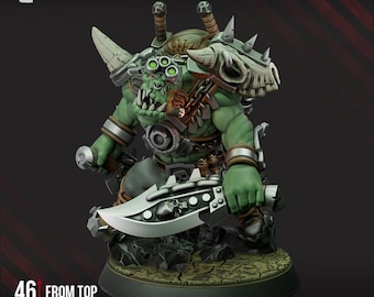 Boss Smirknife - Space Orks - DakkaDakka - Tabletop Wargaming for Grimdark | Alternative  | OPR Sci-Fi mini