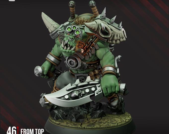 Boss Smirknife - Space Orks - DakkaDakka - Tabletop Wargaming for Grimdark | Alternative  | OPR Sci-Fi mini