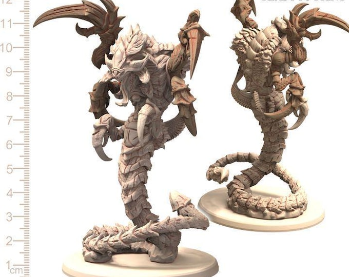 Desert Moundlord Mawler  - Serket - Printerra Studios - Tabletop Wargaming Miniature for Grimdark | OPR | Sci-fi