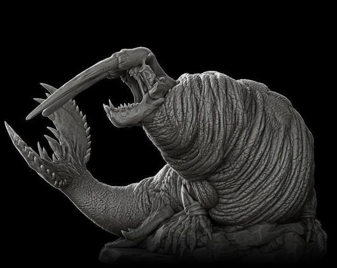Blubber Tusk - Rocket Pig Games - Fantasy Resin Miniature