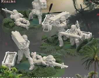 Jungle Fighters – Across The Realms – Sci-Fi – Resin Unit