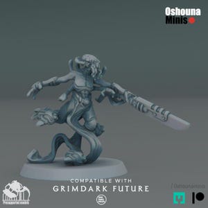 Ethereal S.E.A Coalition - Oshounaminis - nieuw 25 april - tafelmodel wargaming-miniatuur voor Grimdark | OPR | Sciencefiction | Alien Bug-proxy