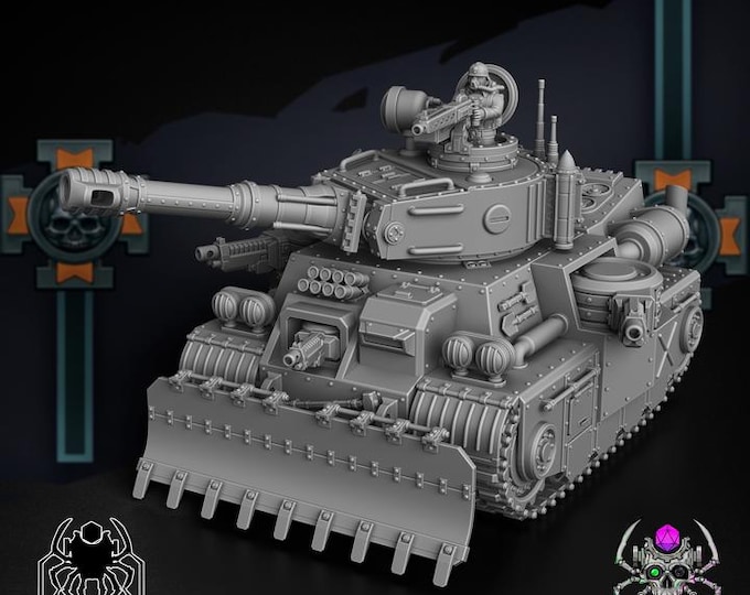 Imperial Guard Korps Of Ashes Universal War Machine Full Modular Kit - Tabletop Wargaming for Grimdark | Alternative  | OPR Sci-Fi mini