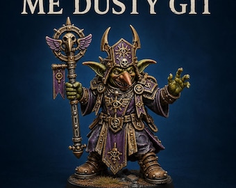 Gobbo - Me Not Gobbo Me Dusty Git - Charity Miniature Series - HighlandGamingMinis Tabletop Wargaming sci-fi Grimdark