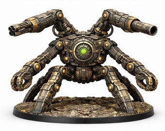 Hollow Cog Annihilator- Hollow Legion Legion Wars - Exclusive Highland Gaming Minis Tabletop Wargaming Multi-Verse Grimdark OPR Sci-Fi