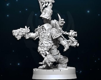 Chaos Plague - Chosen - Wildmesh - Tabletop wargaming miniature for Grimdark | OPR | Sci-fi | Chaos mini