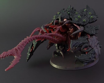 Ultra Hippopotatoad Miniature Space Bugs - Unassembled - Monster - Scifi - Grimdark - Compatible with all wargames