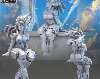 Valkyrie Pinups - Across the Realms - Tabletop Wargaming for Grimdark | OPR | Sci-fi