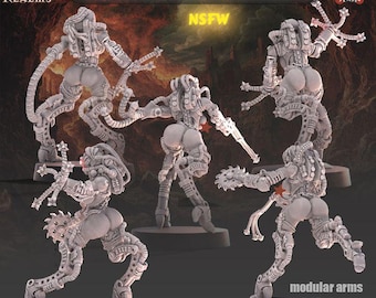 Battle Nun Revenants - Across the Realms - New Release July 25  - Sci-Fi OPR Grimdark compatible - Tabletop Wargaming Grimdark