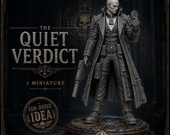 The Quiet Verdict | Legends of Judgement | HGM Exclusive Physical Resin Character