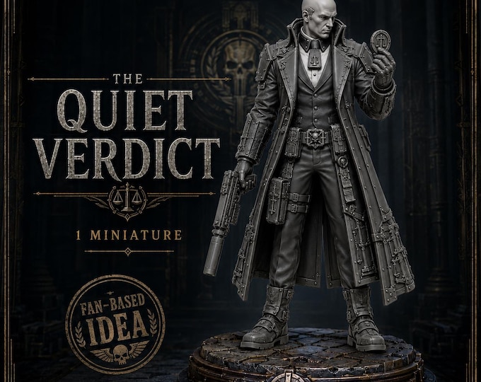 The Quiet Verdict | Legends of Judgement | HGM Exclusive Physical Resin Character