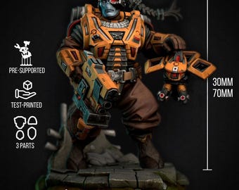 Wanderer of Midnight Sun Covenant - DakkaDakka - Tabletop Wargaming for Grimdark | Alternative  | OPR Sci-Fi mini