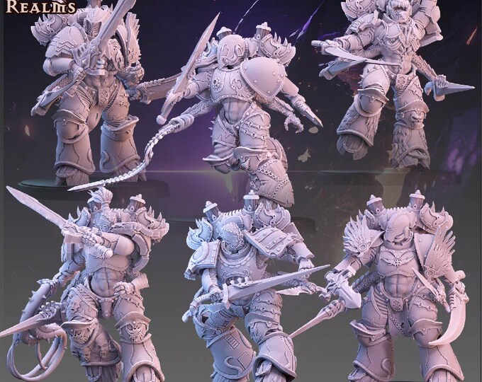 Champions of Excess - Across the Realms - Tabletop Wargaming for Grimdark | OPR | Sci-fi