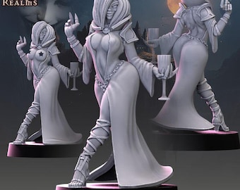 Vampire Lady - Across the Realms - Tabletop Wargaming for Grimdark | OPR | Sci-fi