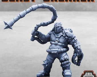 Beast Breaker - Print Minis Licensed 28-32mm Resin Sci-Fi Character Miniature