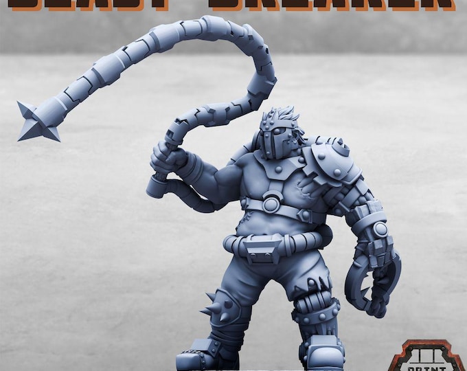 Beast Breaker - Print Minis Licensed 28-32mm Resin Sci-Fi Character Miniature
