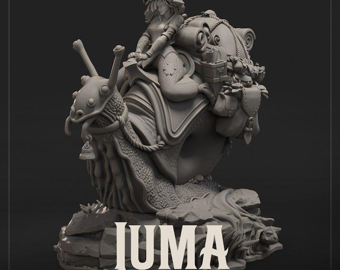 Luma Fantasy Miniature for Sci-Fi Wargames & TTRPG DnD Fantasy Tabletop Wargaming | Dungeons and Maidens mini