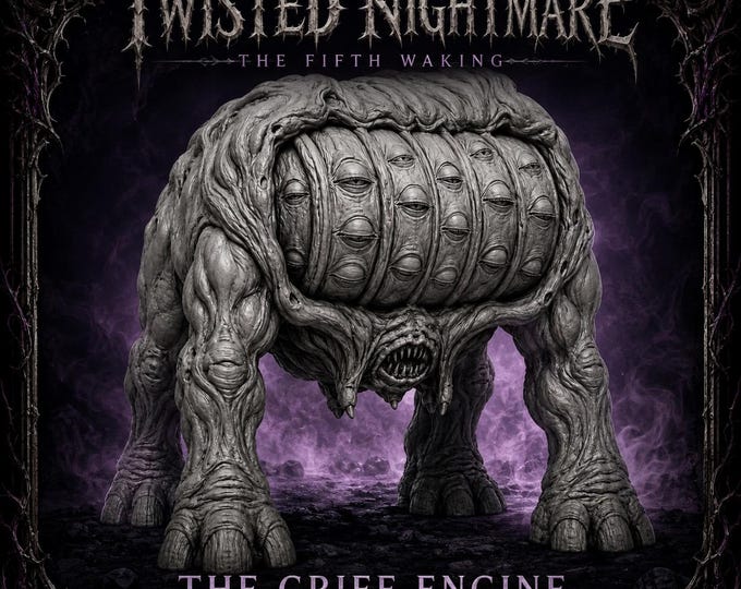 The Grief Engine | Twisted Nightmare Resin Horror Monster Miniature | HGM Exclusive