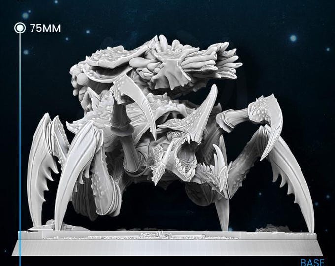 Hive Kelth Living Artillery - WildMesh - Sci-Fi Grimdark Vehicle Miniature