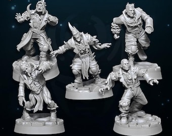 Chaos Plague Walkers - WildMesh - Sci-Fi Grimdark Vehicle Miniature