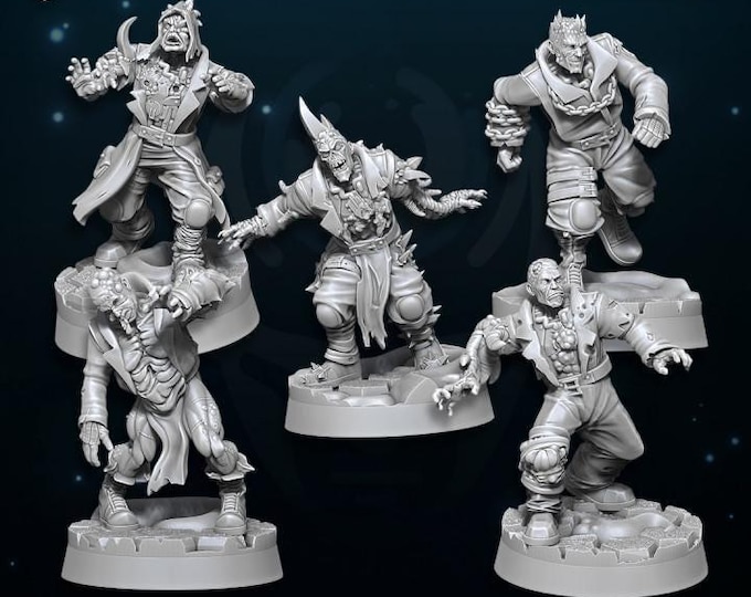 Chaos Plague Walkers - WildMesh - Sci-Fi Grimdark Vehicle Miniature