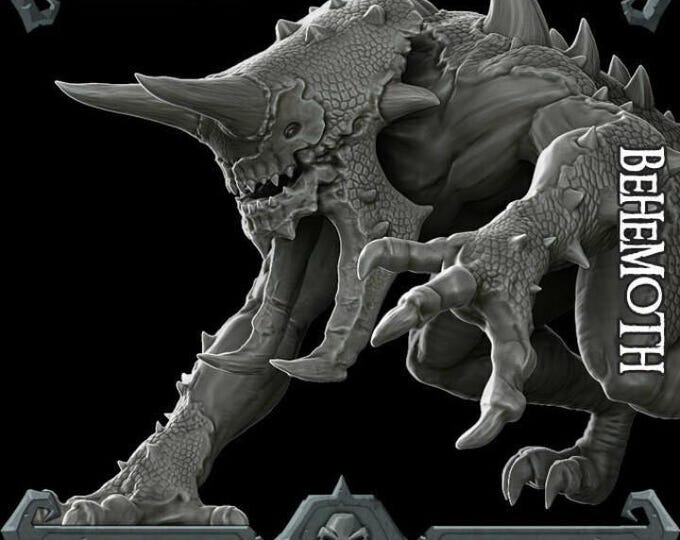 Behemoth - Rocket Pig Games - Fantasy Resin Miniature