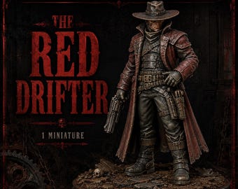 The Red Drifter | Legends of Outlaws | HGM Exclusive Physical Resin Character