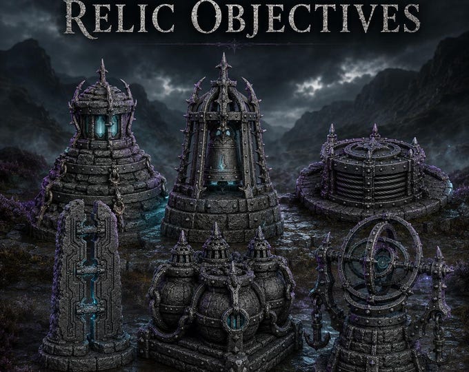 HGM Highland Black Glen | 6-Piece Objective Set | HGM Exclusive