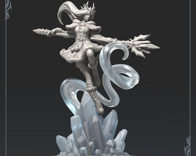 Astralyn 32mm and 75mm for Sci-Fi Wargames & TTRPG DnD Fantasy Tabletop Wargaming | Dungeons and Maidens mini