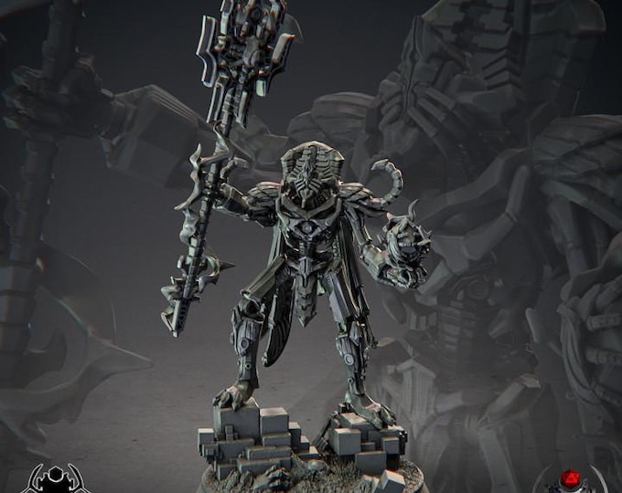 Metal Born Lord • 32mm Grimdark - Sci-Fi Wargames & TTRPG | Eight Legs Miniatures mini
