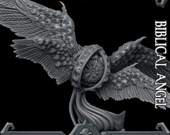 Chaos Demon Biblical Angel - Rocket Pig Games - Fantasy Resin Miniature
