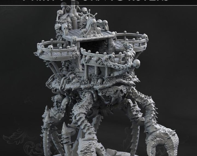 Crab Ship  - Print your Monster -