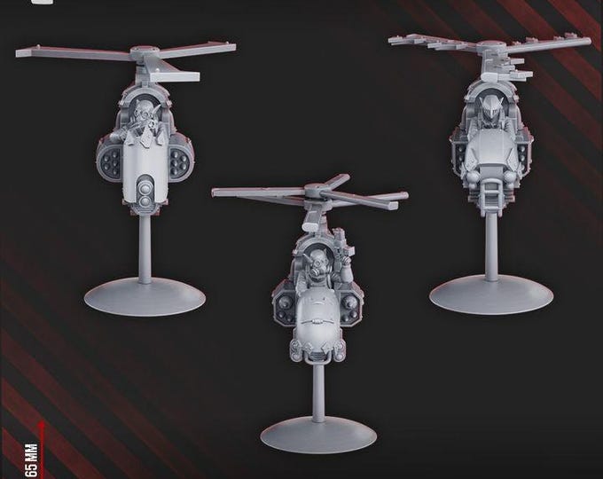 Space Orks Gorgworks Copters - DakkaDakka - Tabletop Wargaming for Grimdark | Alternative  | OPR Sci-Fi mini