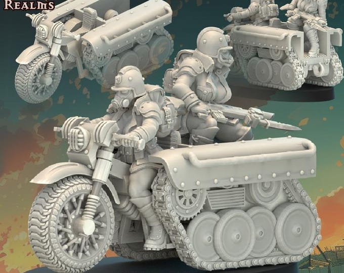Cult of Death Hauler Bike - Across the Realms - Tabletop Wargaming for Grimdark | Alternative  | OPR Sci-Fi mini