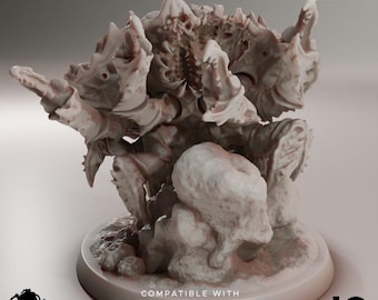 Oldscar Crab 1.0  - Deep Hive - Oshounaminis - Tabletop wargaming miniature for Grimdark | OPR | Sci-fi | Alien Bug Proxy | Printed mini
