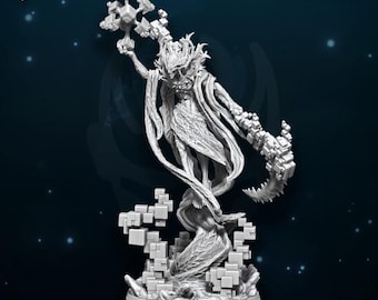 Void Avatar of Change - WildMesh - Chaos of Change - Sci-Fi Grimdark Monster Miniature