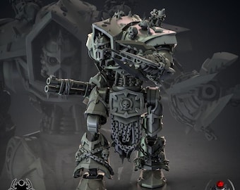 Fallen Knights Exterminator - Sci-Fi Wargames & TTRPG | Eight Legs Miniatures mini