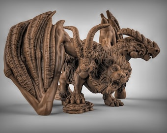 Chimera  | Duncan Shadow | PathFinder | Mini | Tabletop Wargaming | Dungeons and Dragons | Resin | Fantasy | RPG
