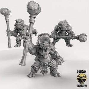 Frog Folk with Great Hammer - Duncan Shadow - Sci-Fi - Resin Vehicle