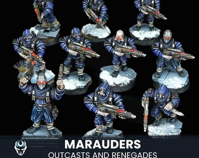 Chaos Traitors and Renegades - Marauders - WildMesh - Tabletop Wargaming for Grimdark | Alternative  | OPR Sci-Fi mini
