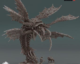 Flying Titan Miniature - Oshounaminis - Deep Hive - Sci-Fi - Resin Vehicle