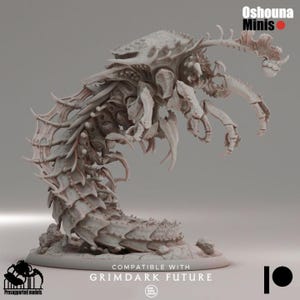 Mouth of The Deep - Deep Hive - Oshounaminis - Tabletop wargaming miniature for Grimdark | OPR | Sci-fi | Alien Bug Proxy | Printed mini