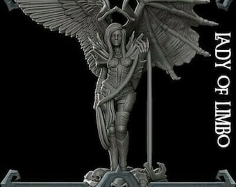 The lady of Limbo - Rocket Pig Games - Fantasy Resin Miniature