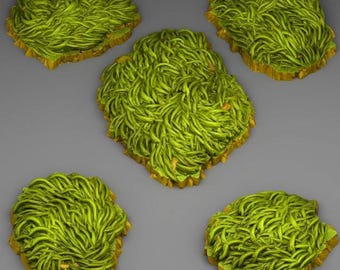 Grass from the Valley Scatter Terrain Objectives - Fantastic Plants & Rocks - Fantasy Terrain Set