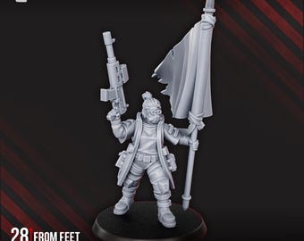 The Alcal Rats Master - DakkaDakka Licensed 28mm Resin Sci-Fi Miniature