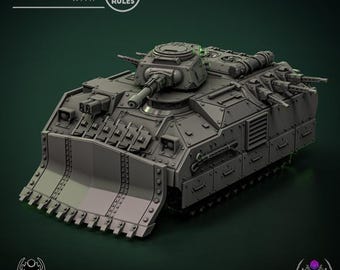 Guard Infantry Support Vehicle  • 32mm Grimdark tank for Sci-Fi Wargames & TTRPG | Eight Legs Miniatures mini