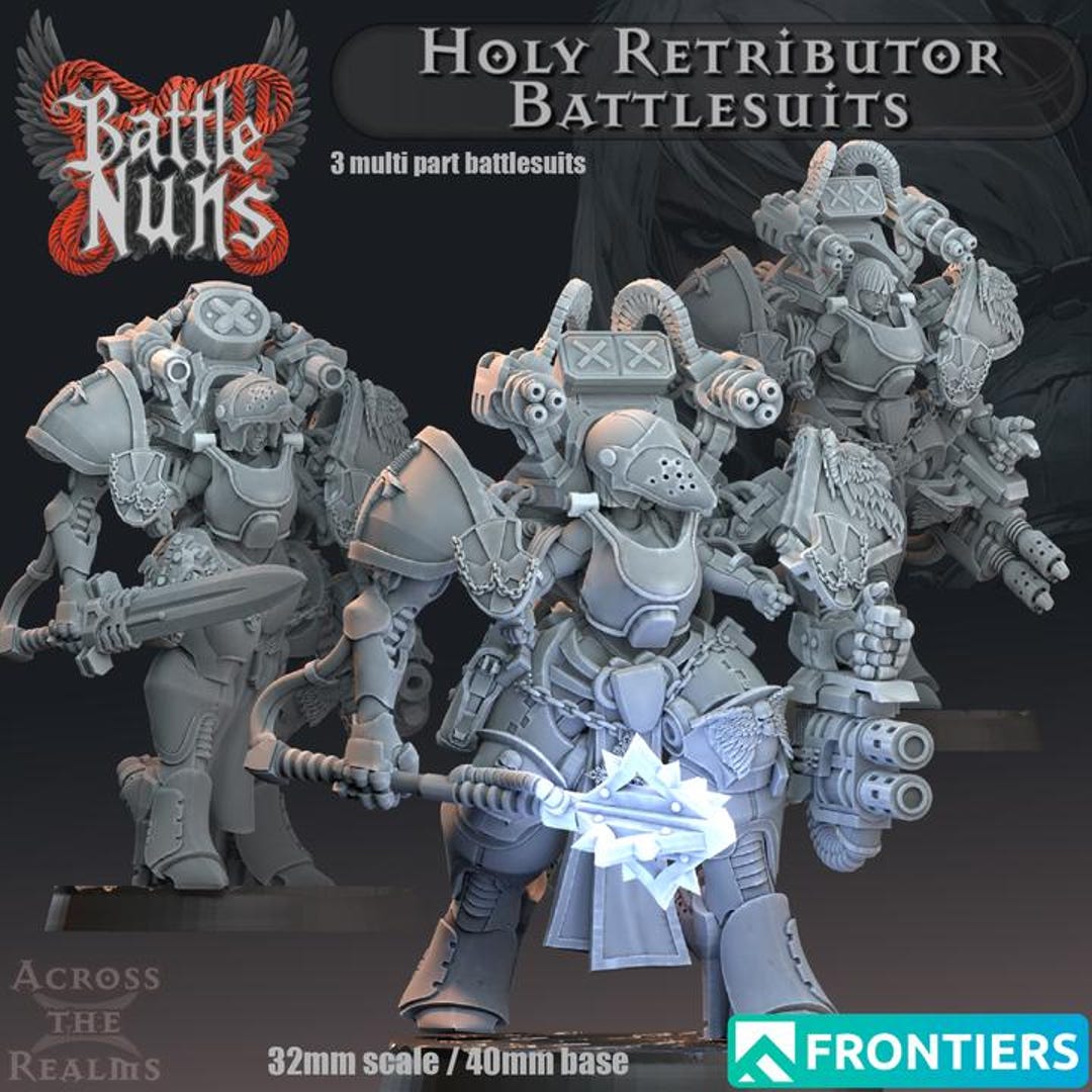 Holy Retributory Battle Suits - Across the Realms - New Release July 25 ...