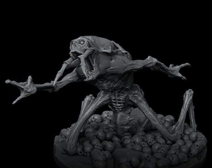 Bone Creep - Fantasy Miniature  - Rocket Pig Games - Tabletop Wargaming for Grimdark | OPR Sci-Fi & Fantasy Resin Mini