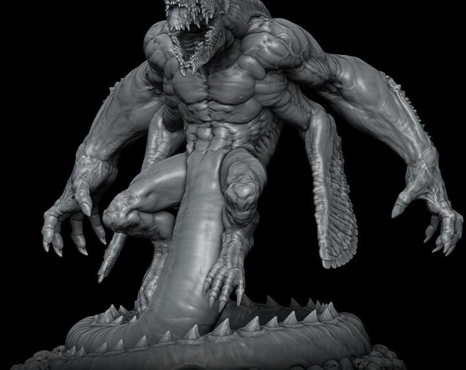 Sinew Slitherer - Rocket Pig Games - Tabletop Wargaming for Grimdark | OPR Sci-Fi & Fantasy Resin Mini