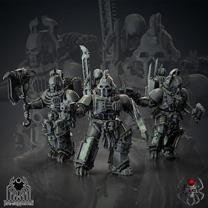 The Bloody Skulls Dismemberers – Eight Legs Miniatures – Sci-Fi – Resin Unit